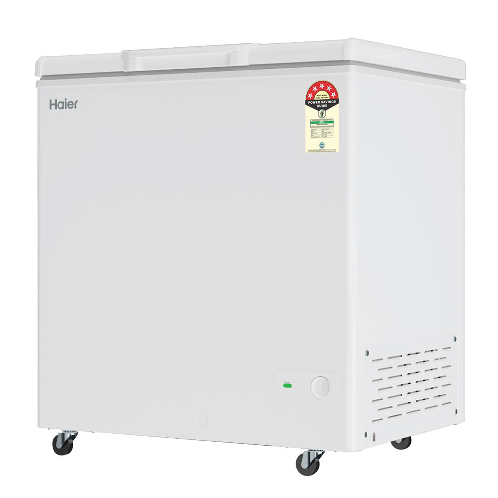 Haier 300Ltr Single door- White Colour Convertible Hard top Freezer